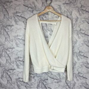 moon & madison V-Neck Wrap Sweater